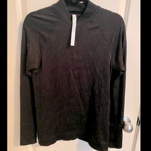 NWOT - Lululemon “Rest Less” 1/2 Zip Up Long Sleeve - Size 12